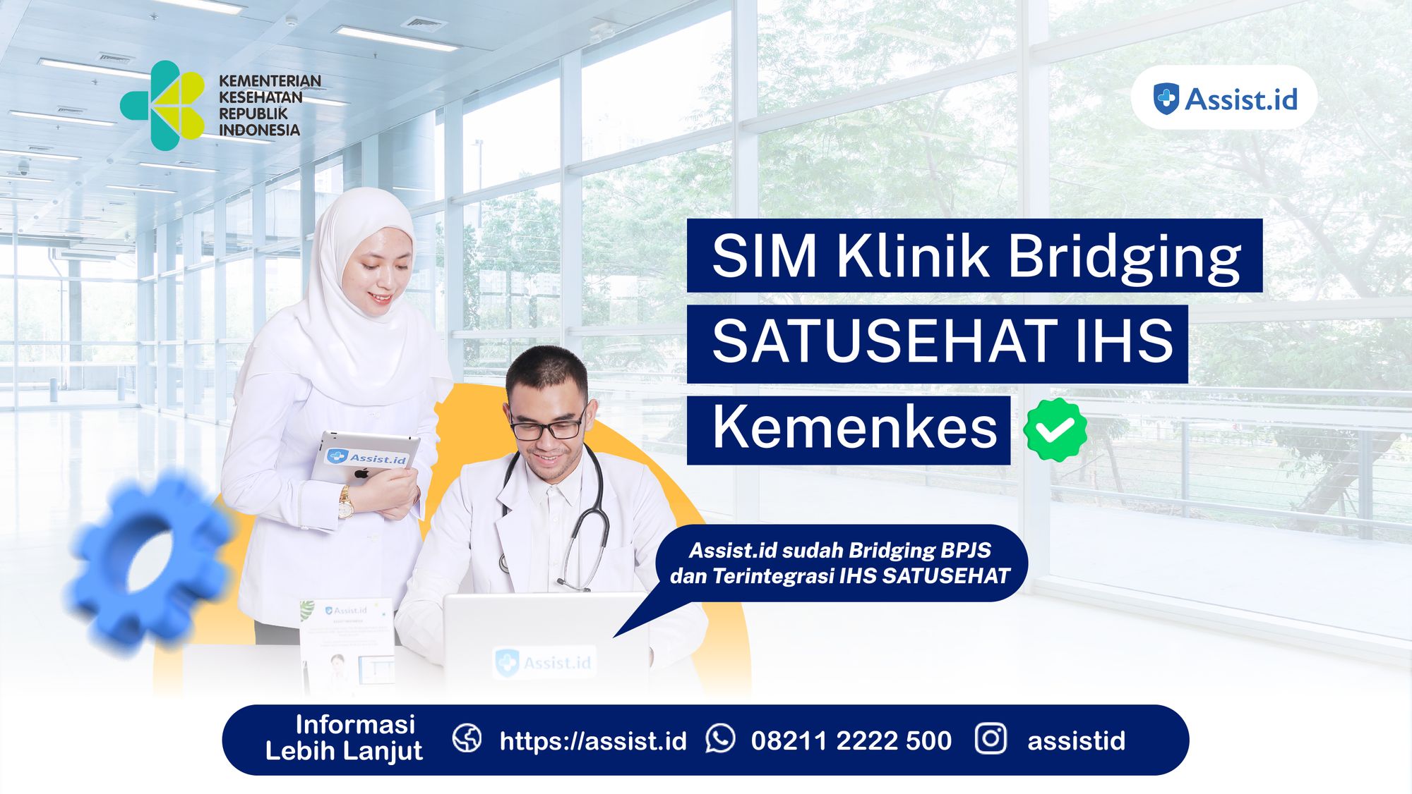 SIM Klinik Bridging SATUSEHAT IHS Kemenkes