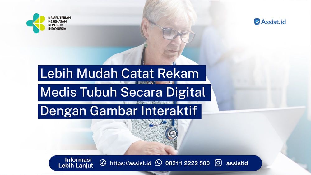 Lebih Mudah Catat Rekam Medis Tubuh Secara Digital Dengan Gambar Interaktif