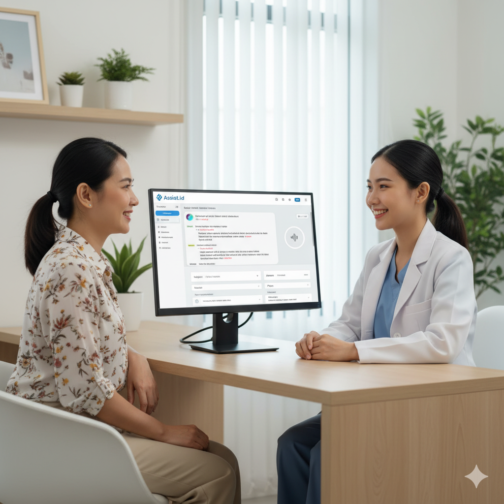 Revolusi Dokumentasi Medis: Assist.id Luncurkan Fitur Transkripsi Percakapan Dokter-Pasien (AI Medical Scribing)