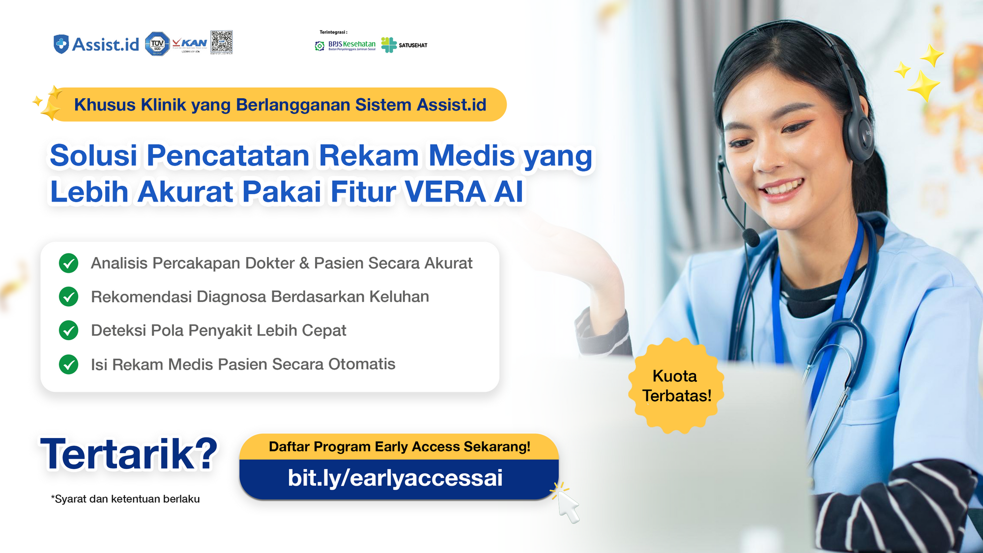 AI VERA Assist.id, Solusi Cerdas yang Bikin Kerja Dokter Lebih Efisien