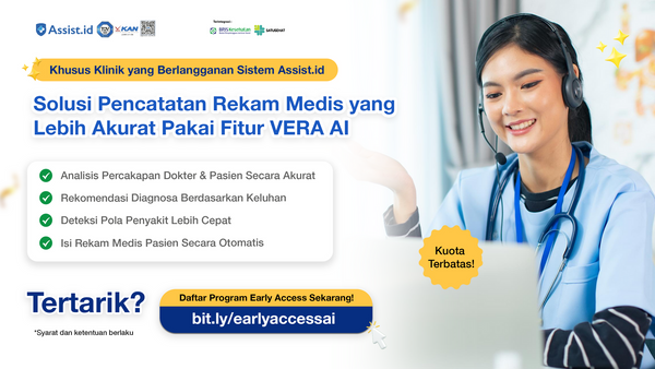 AI VERA Assist.id, Solusi Cerdas yang Bikin Kerja Dokter Lebih Efisien